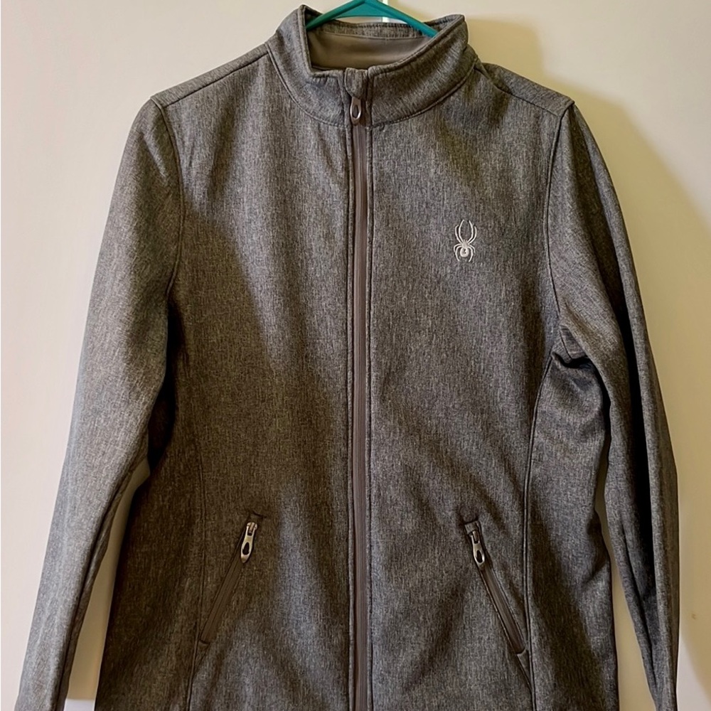 Spyder grey womens jacket, medium.